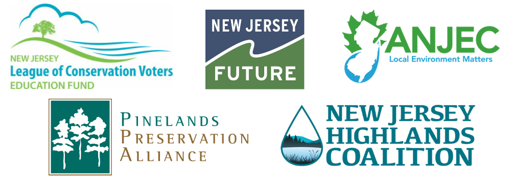 New Jersey LCV Education Fund, New Jersey Future, ANJEC, Pinelands Preservation Alliance, and New Jersey Highlands Coalition