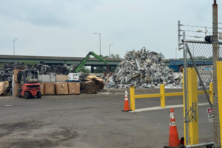The European Metal Recycling facility in Camden, New Jersey, on August 6, 2025.